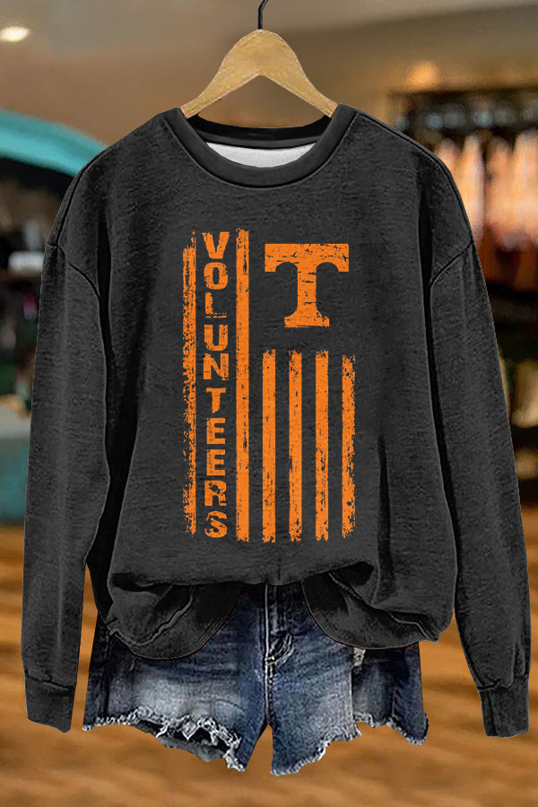 Gameday Tennessee Volunteers Print Sweatshirt