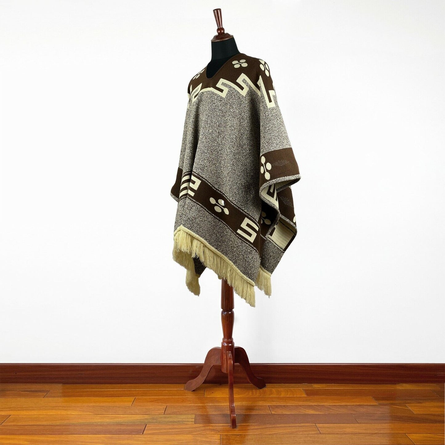 Back to the Future inspired Cowboy Poncho Serape replica handmade of Alpaca wool