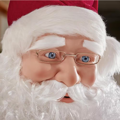 6 ft. Animated Singing Santa Christmas Animatronic