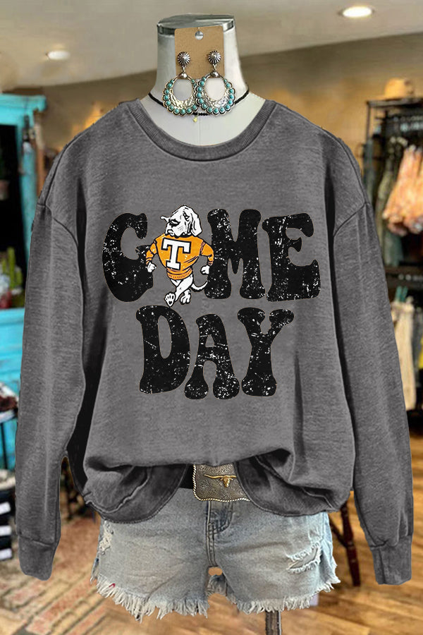 Gameday Tennessee Print Sweatshirt