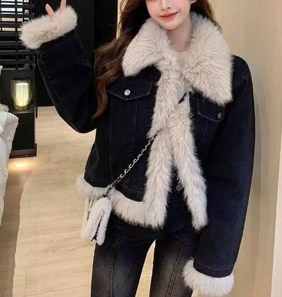 Women's Fashion Fur Coat