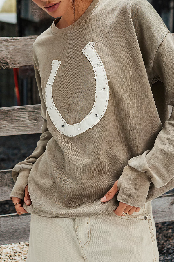 Horseshoe Jumper Sweatshirt