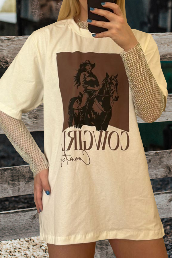 Tee Vestido Cowgirl