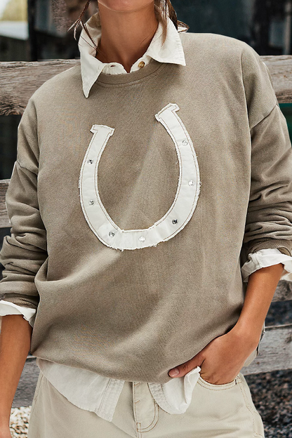 Horseshoe Jumper Sweatshirt