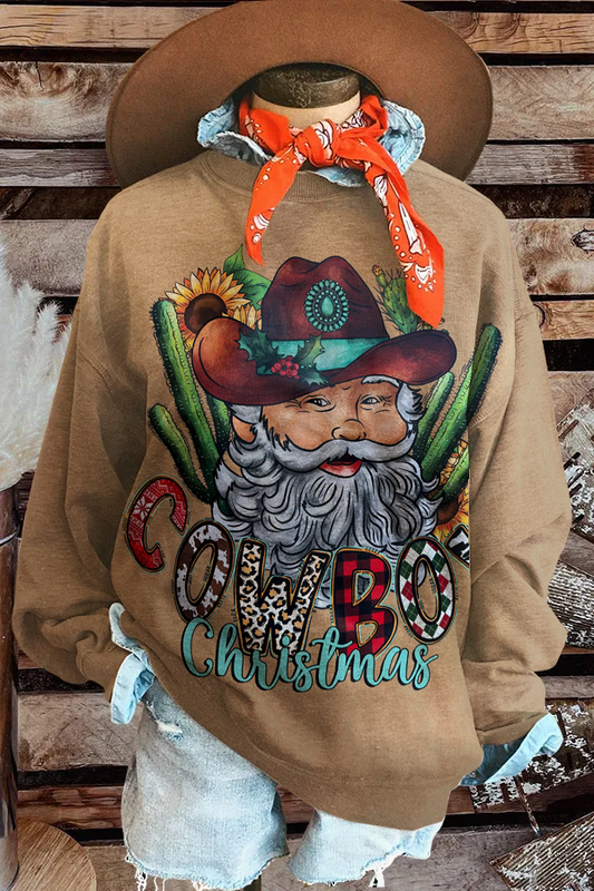 It’s A Cowboy Christmas Sweatshirt