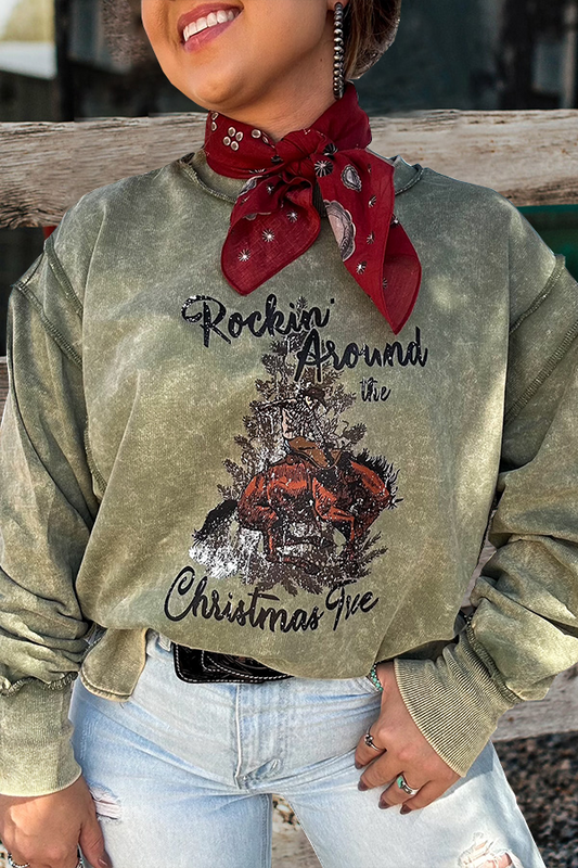 Rockin Around The Christmas Tree Sweatshirt