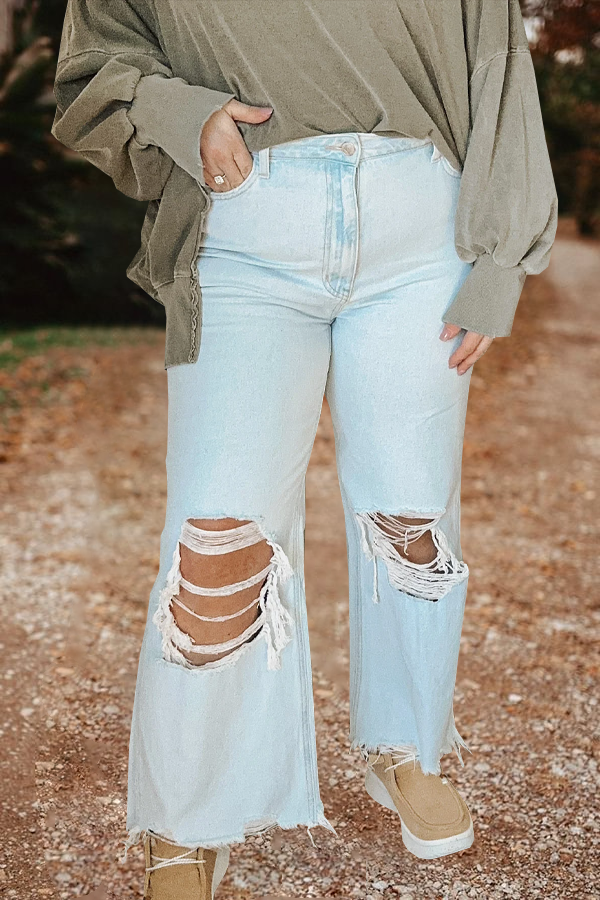 90'S Vintage Cropped Denim