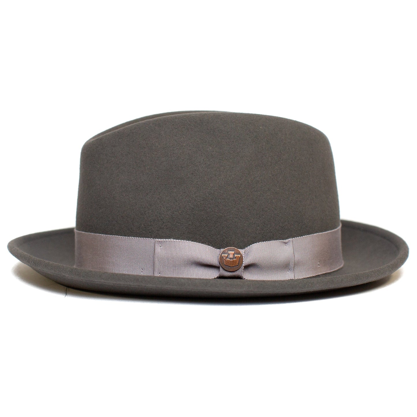 Felt Finery Series Butterfly Bow Accent Wool Fedora Hat