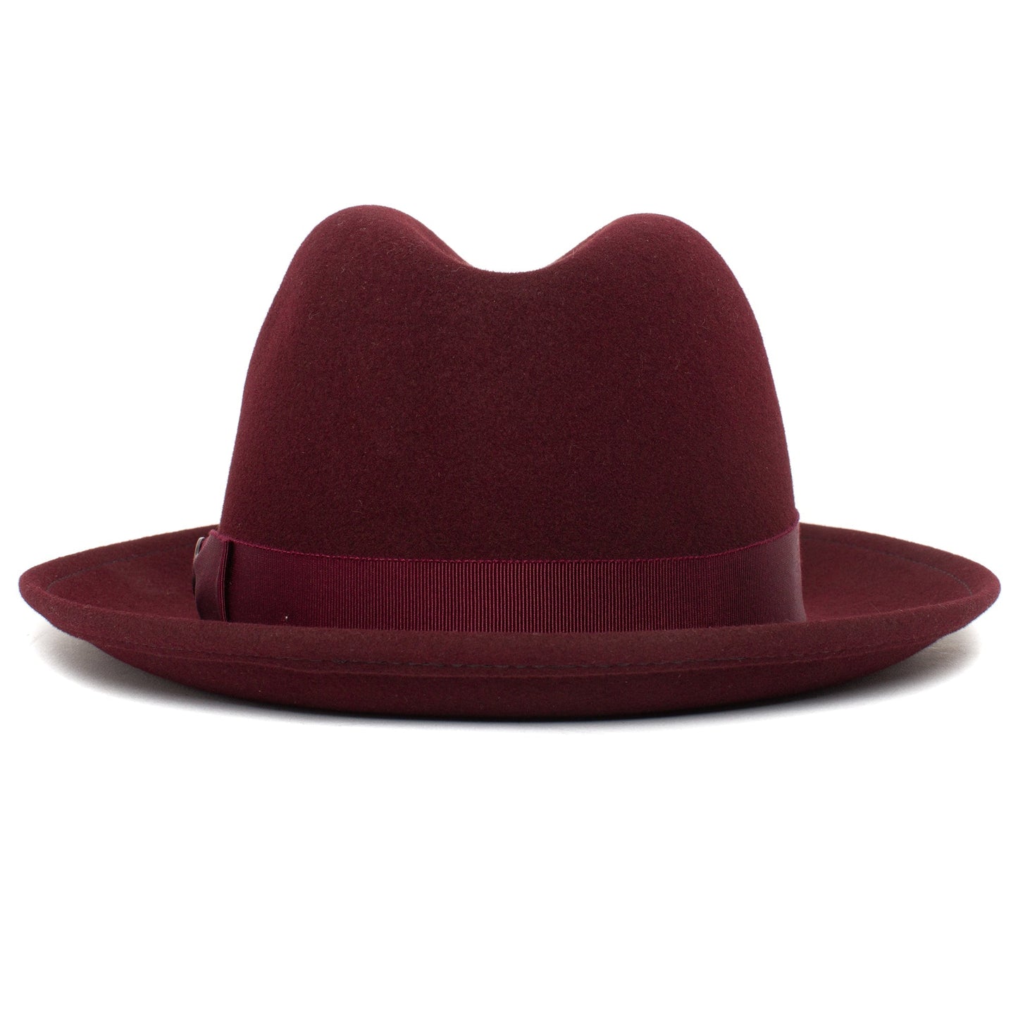 Felt Finery Series Butterfly Bow Accent Wool Fedora Hat