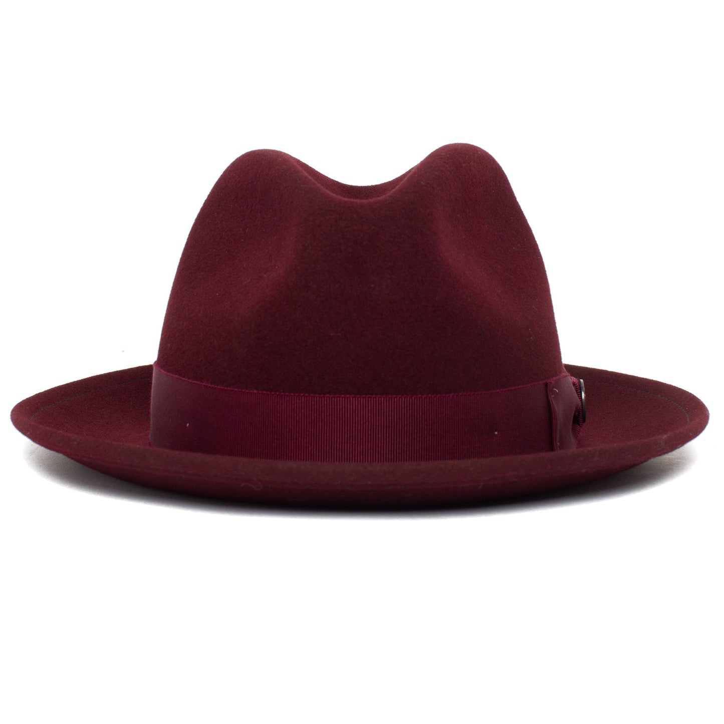 Felt Finery Series Butterfly Bow Accent Wool Fedora Hat