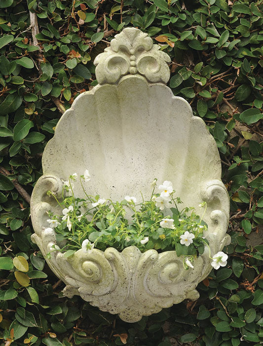 Scalloped Wall Planter