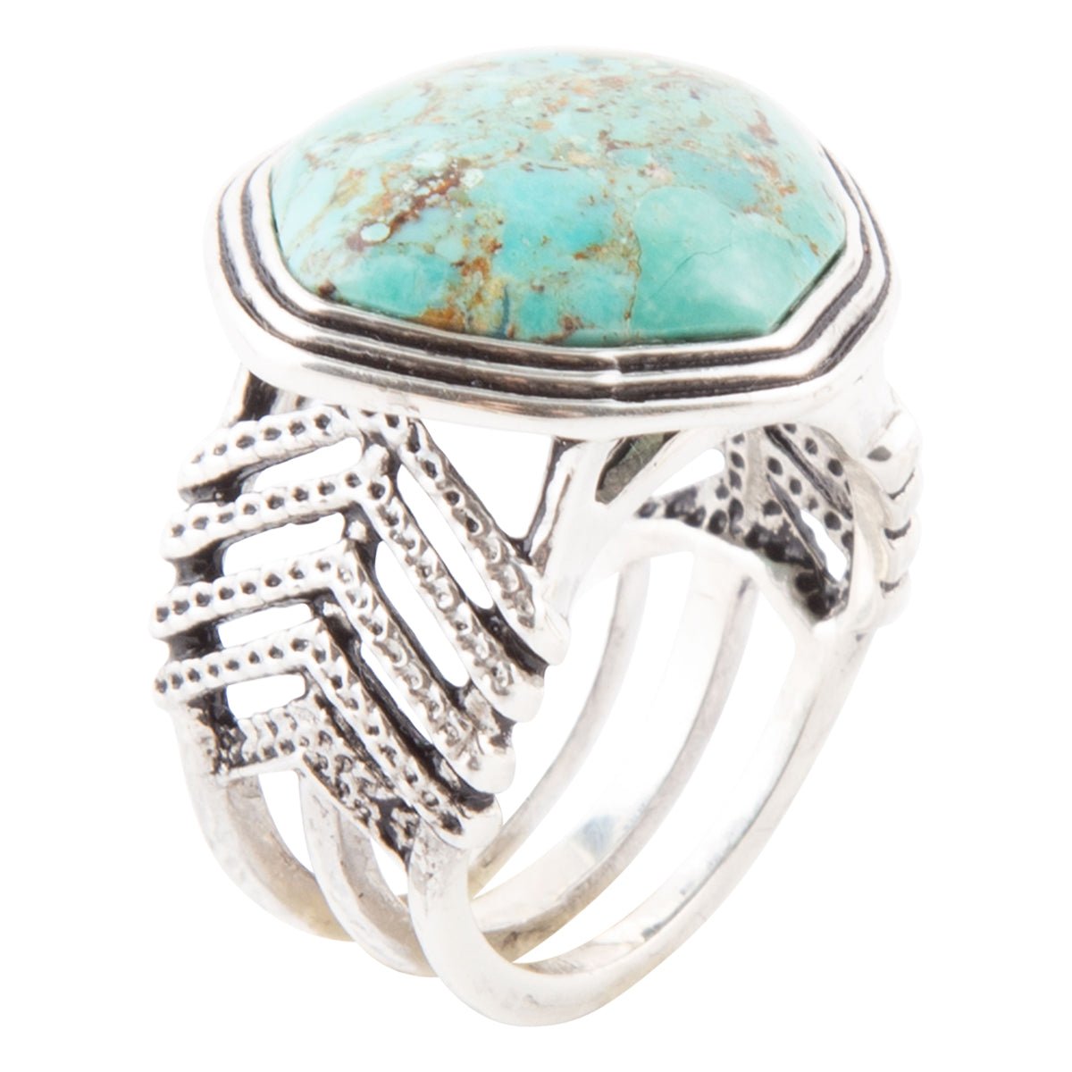 Go West Turquoise and Sterling Silver Ring