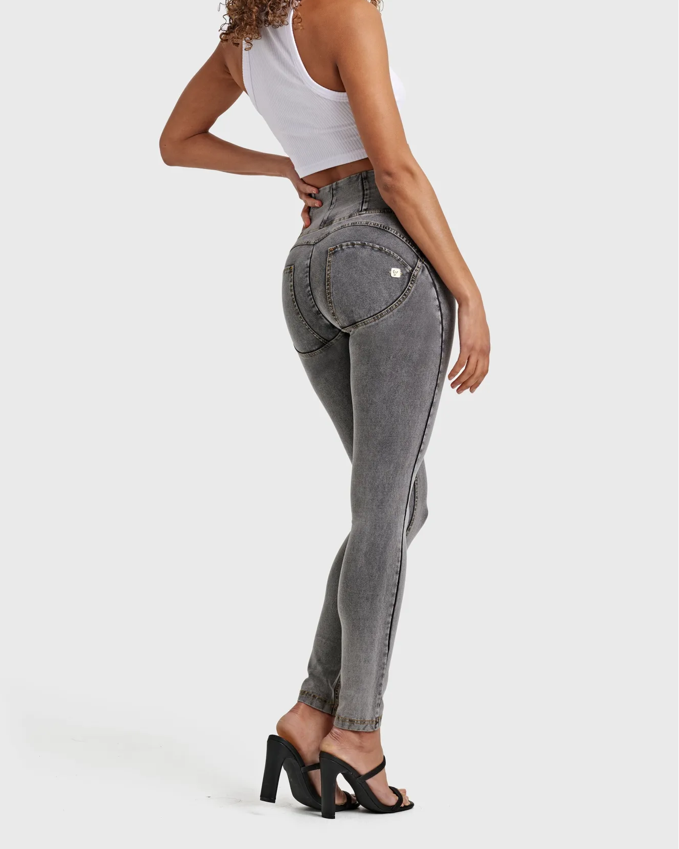 Push-Up High Waist Super Skinny Jeans Women