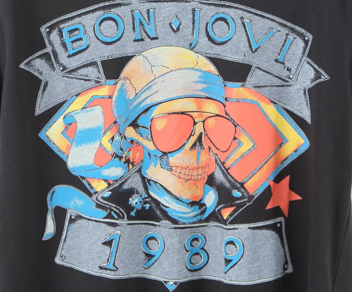 Bon Jovi Vintage Graphic Tee