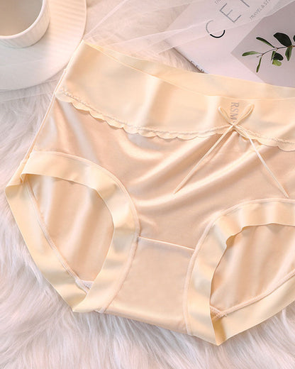 Luxury Light Luxury High Waist Waist Corset Satin Panties