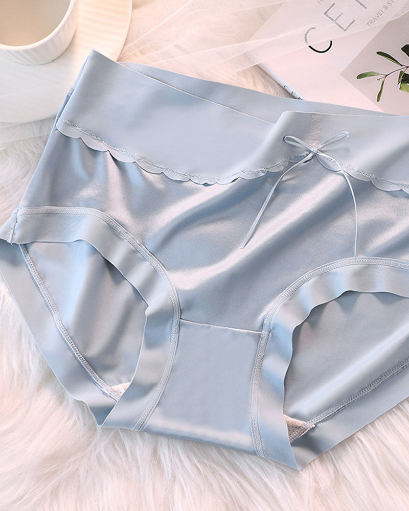 Luxury Light Luxury High Waist Waist Corset Satin Panties