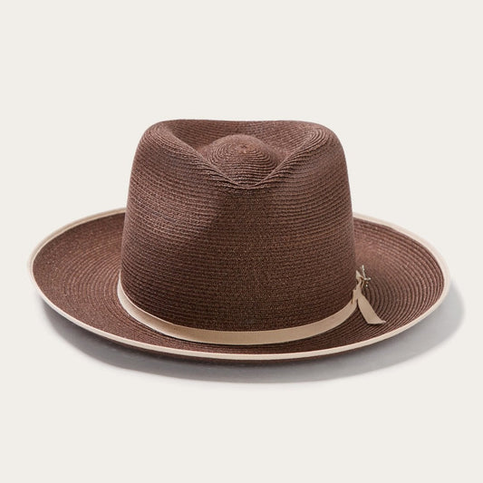 Stratoliner Hemp Fedora-Brown