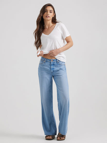 Wrangler Unbound Sky Wide Leg Women's Jeans