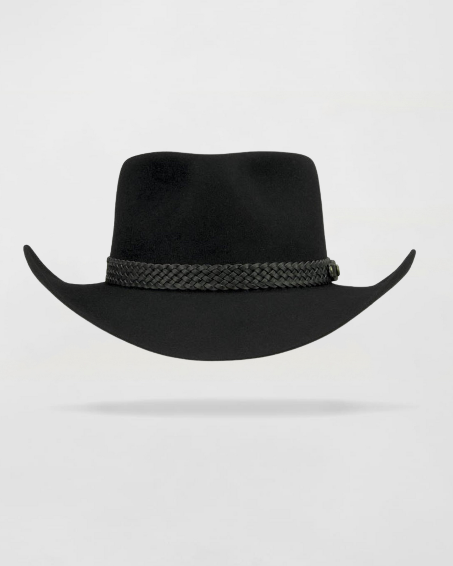 Cattleman__ Crown Felt Cowboy Hat