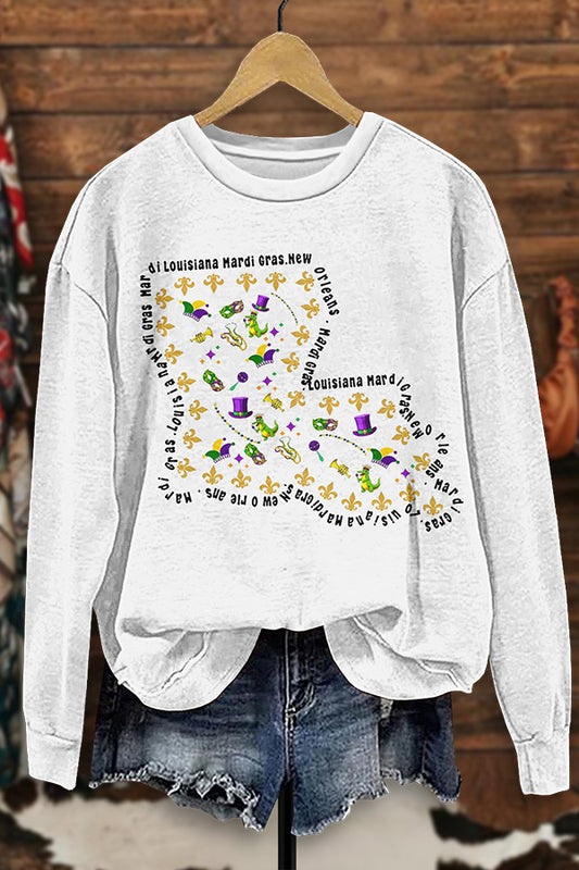 Unique Mardi Gras Sweatshirt