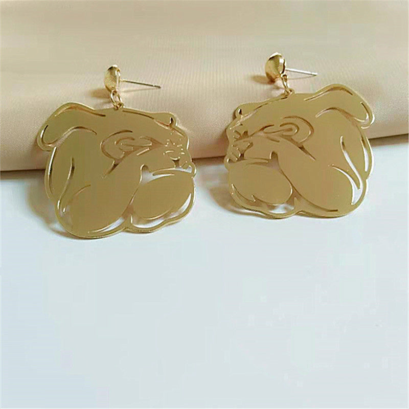 Gameday Bulldog Earrings