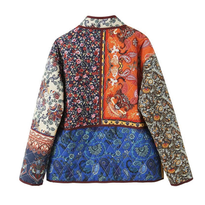 Bohemian Patchwork Quilted Jacket