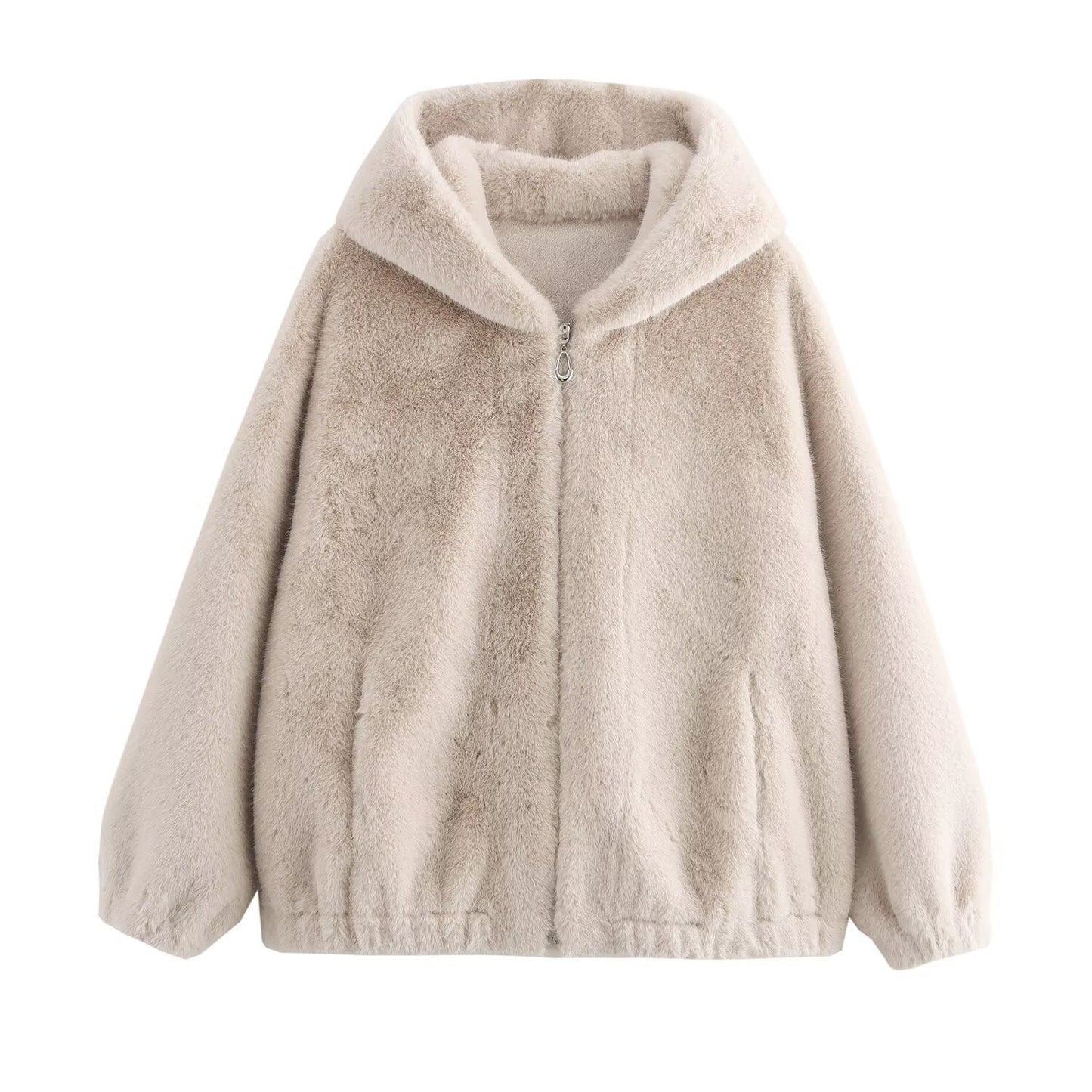 Cloud Whisper Faux-Fur Jacket