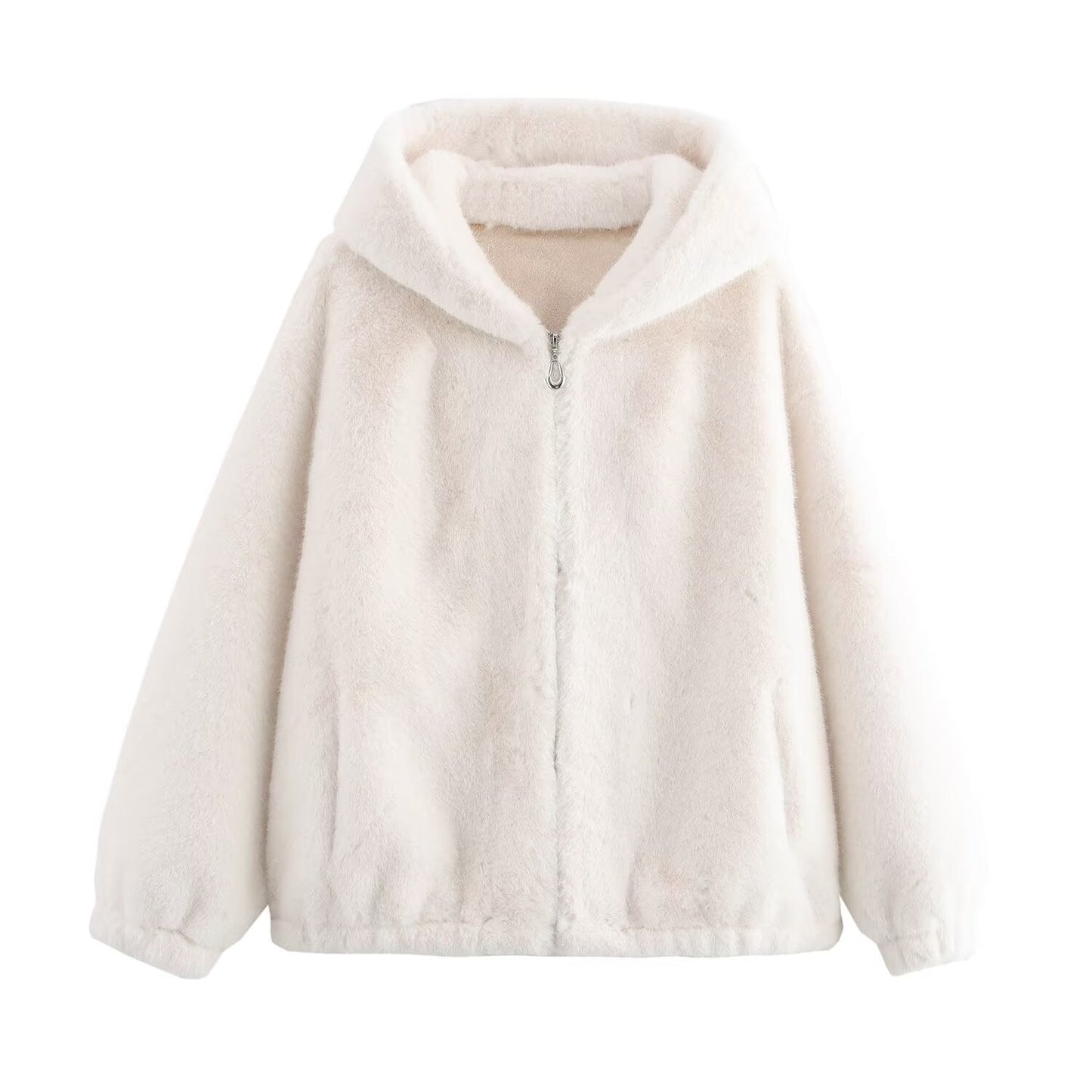 Cloud Whisper Faux-Fur Jacket