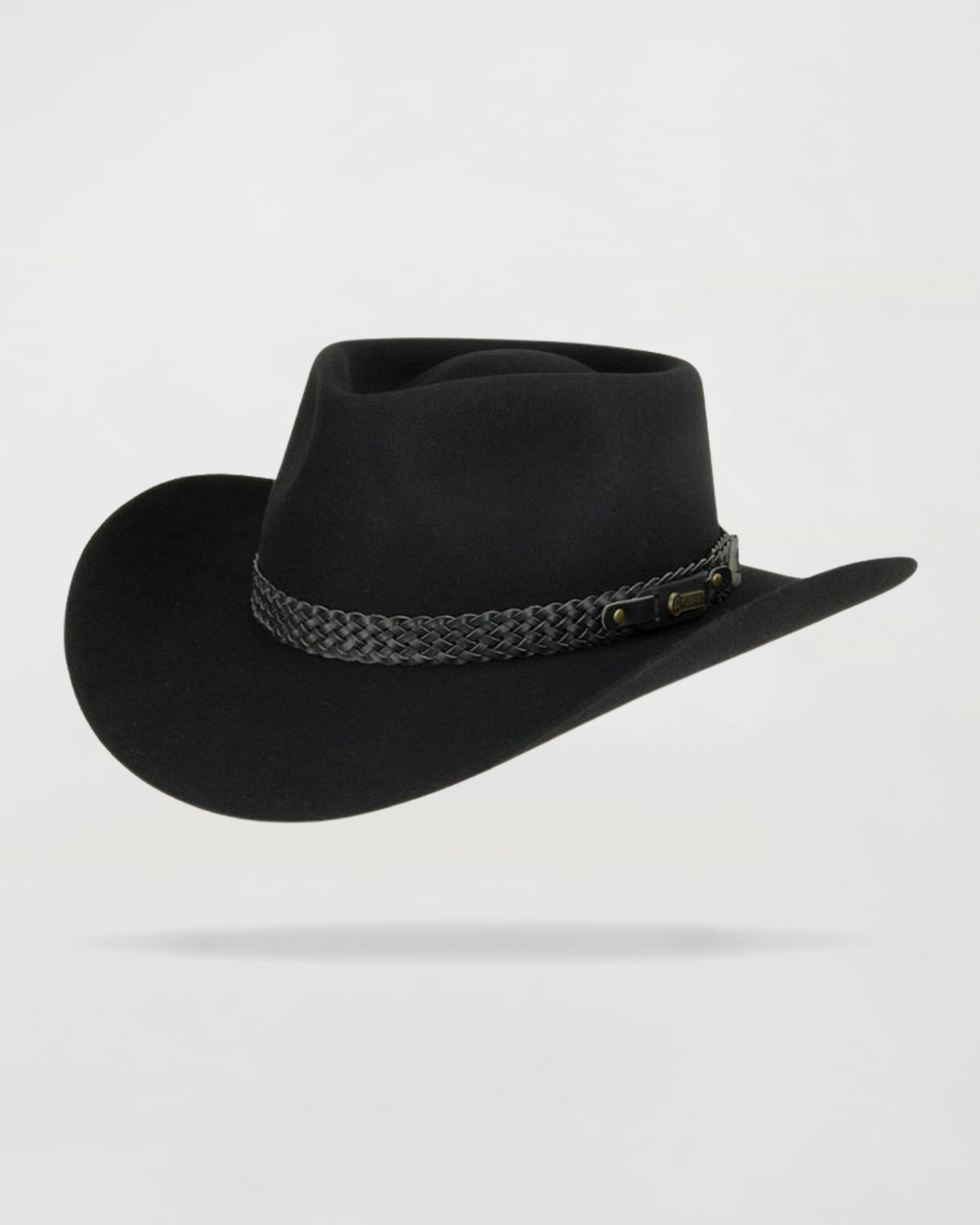 Cattleman__ Crown Felt Cowboy Hat