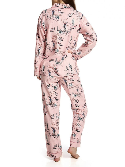 Western Desert Print Pajama Set