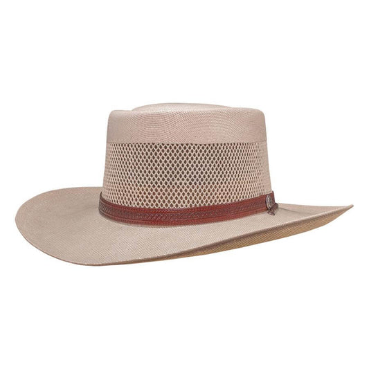 Madrid - Mens Straw Gambler Hat