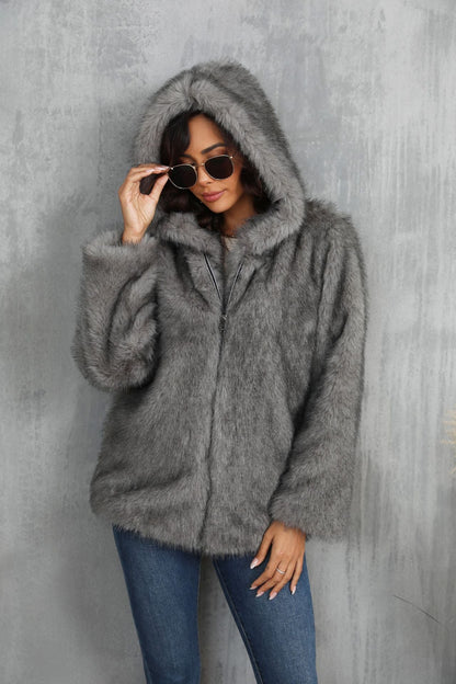 Sienna Luxe Faux Fur Jacket