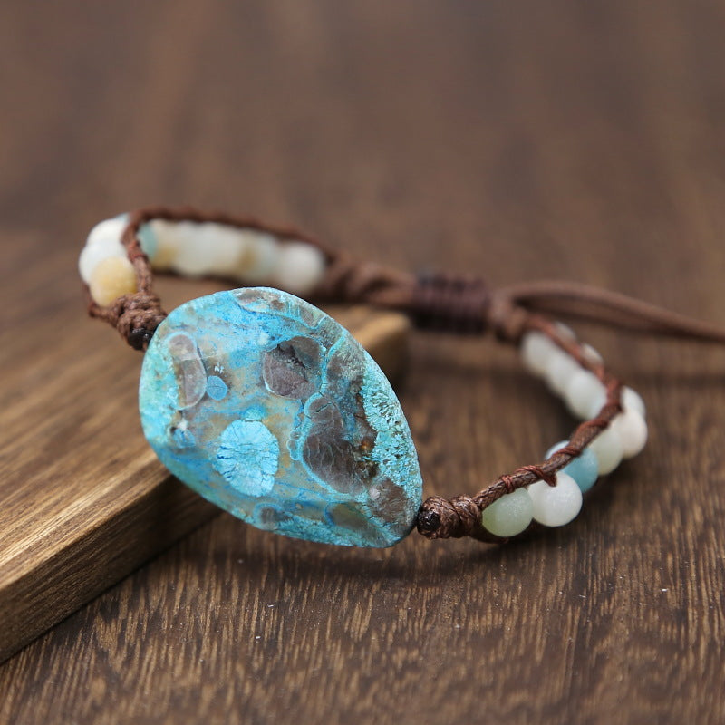 Unisex Ocean Stone Bohemian Ethnic Bracelet