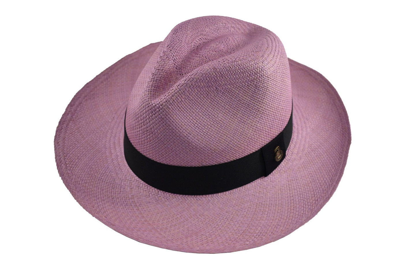 Advanced Original Panama Hat-Lilac Toquilla Straw-Handwoven in Ecuador(HatBox Included)