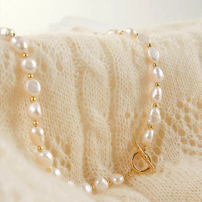 Premium Baroque Pearl Patchwork Necklace