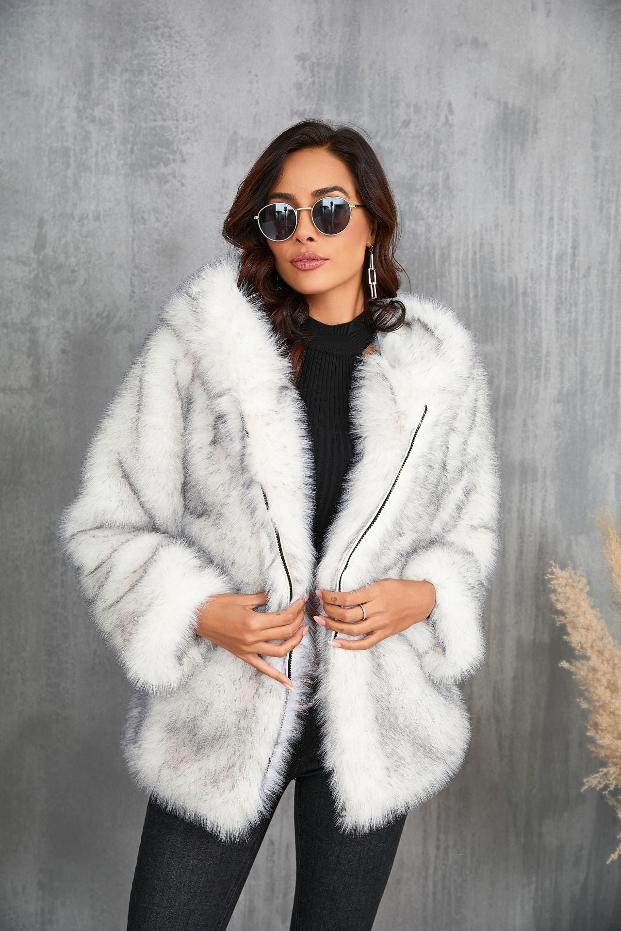 Sienna Luxe Faux Fur Jacket