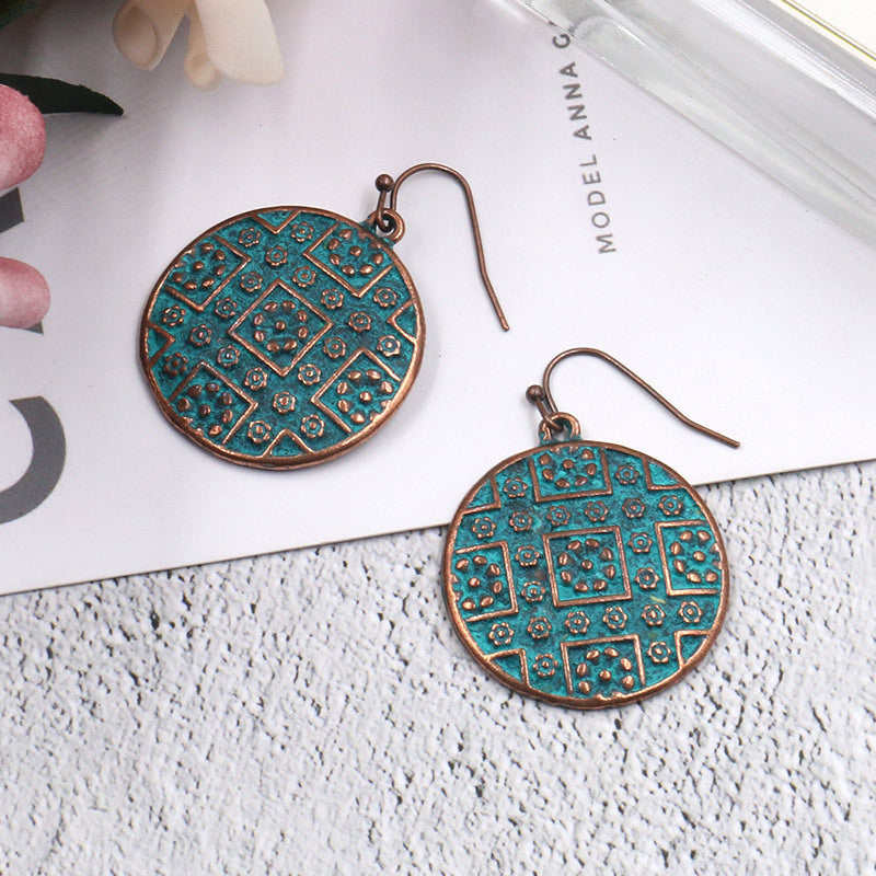 Women's Bohemian Irregular Geometric Earrings