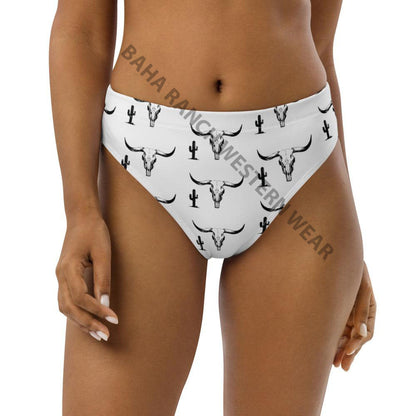 Yeehaw Bullhead Cactus Bikini Bottom