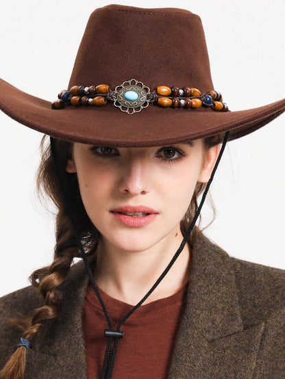 Ethnic Style Vintage Western Cowboy Hat