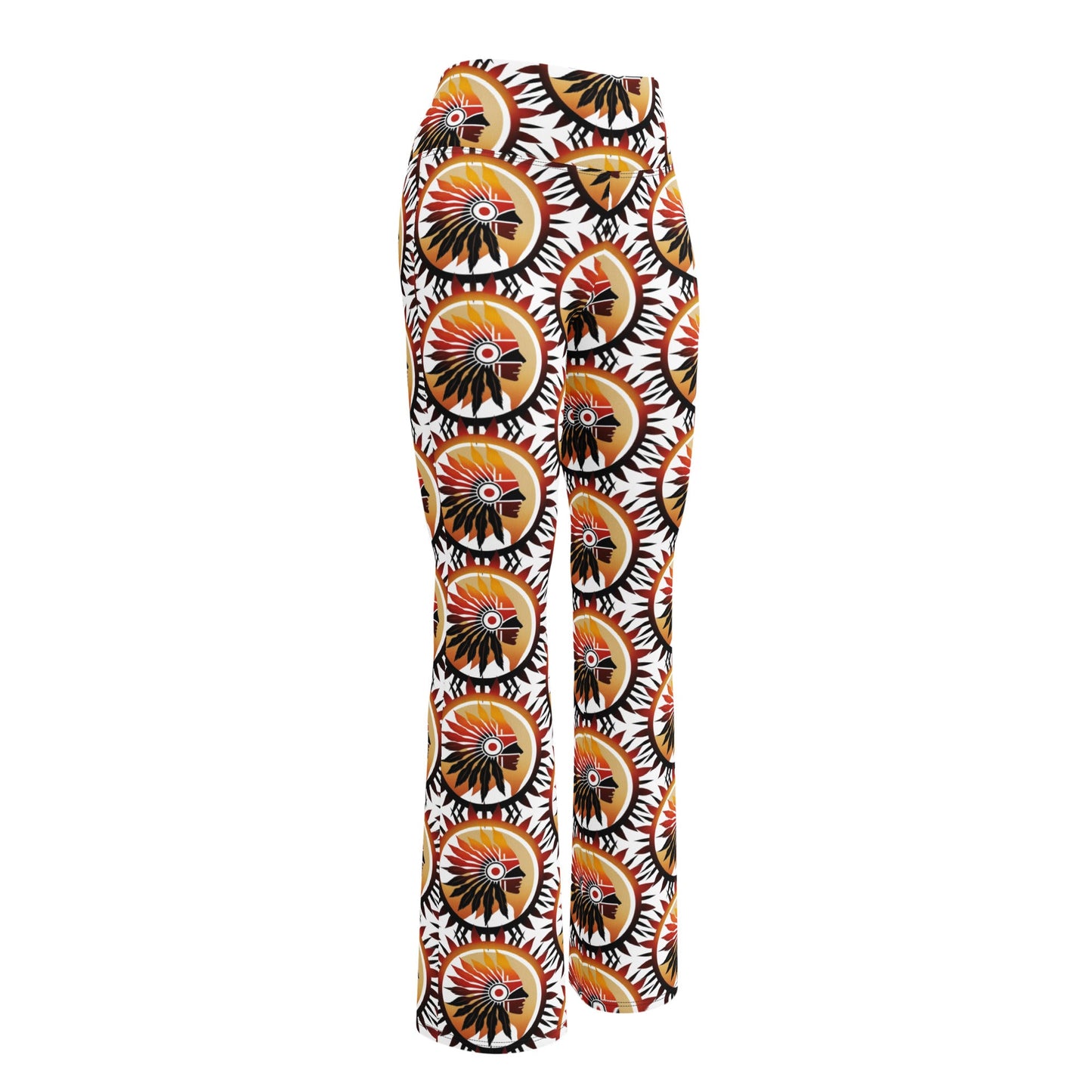 Native Warrior Flare Leggings