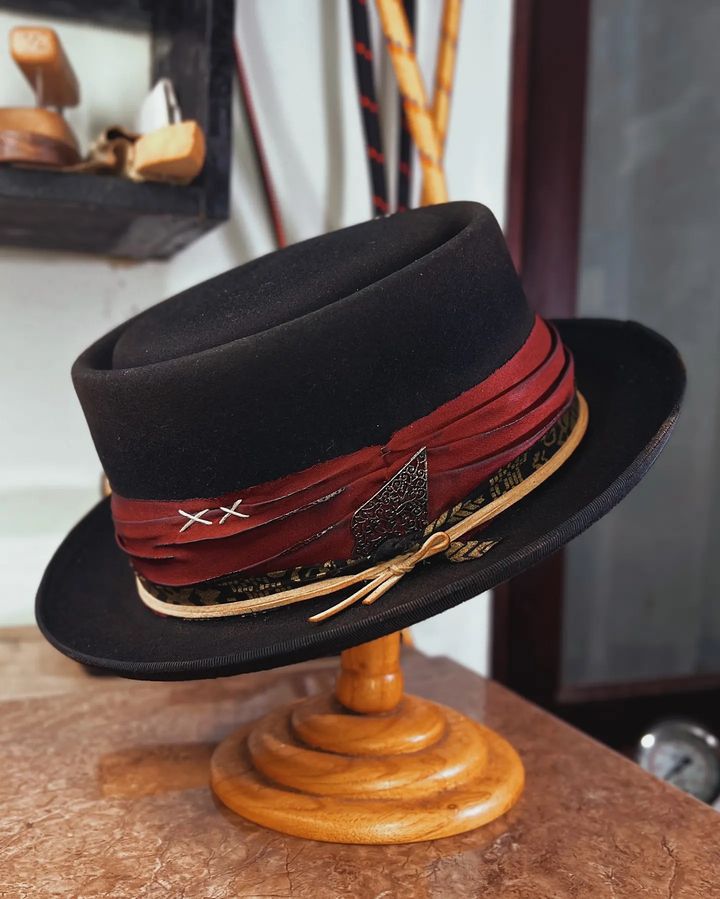 Classic Felt Pork Pie Hat