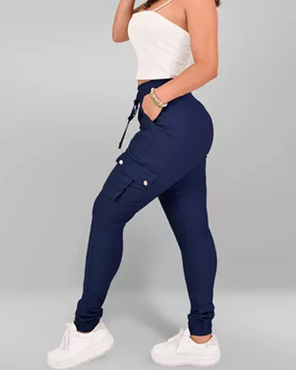 Cropped jogging pants