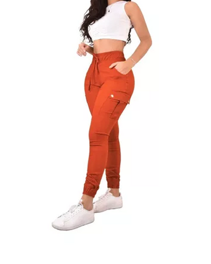 Cropped jogging pants