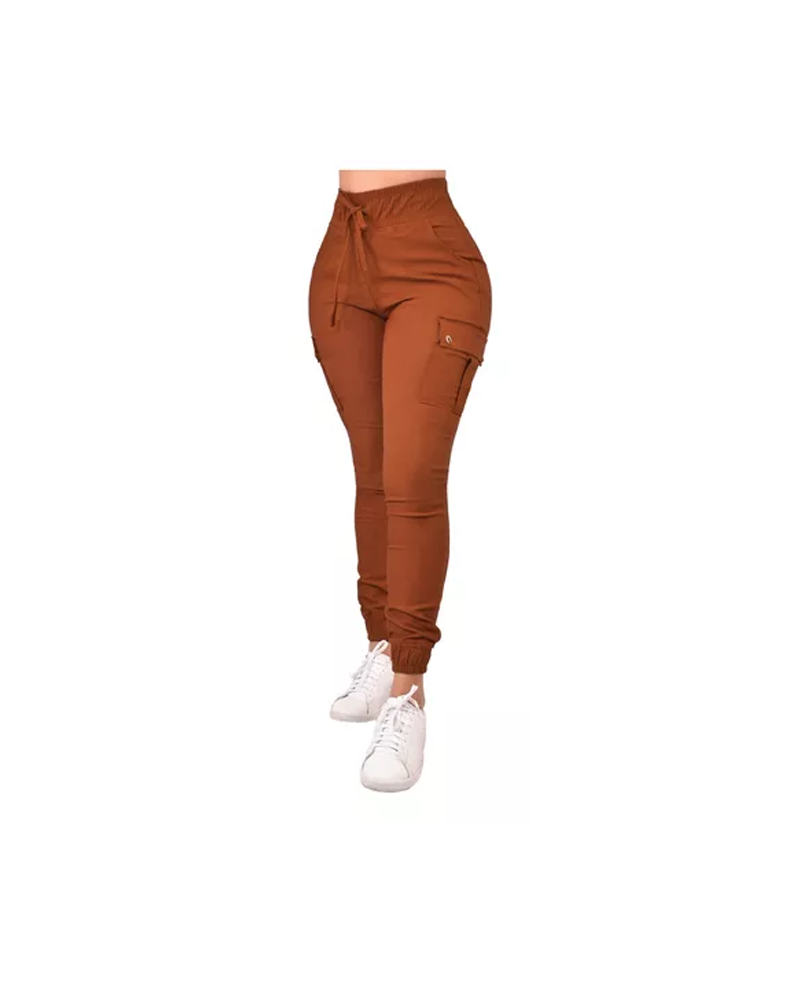 Cropped jogging pants