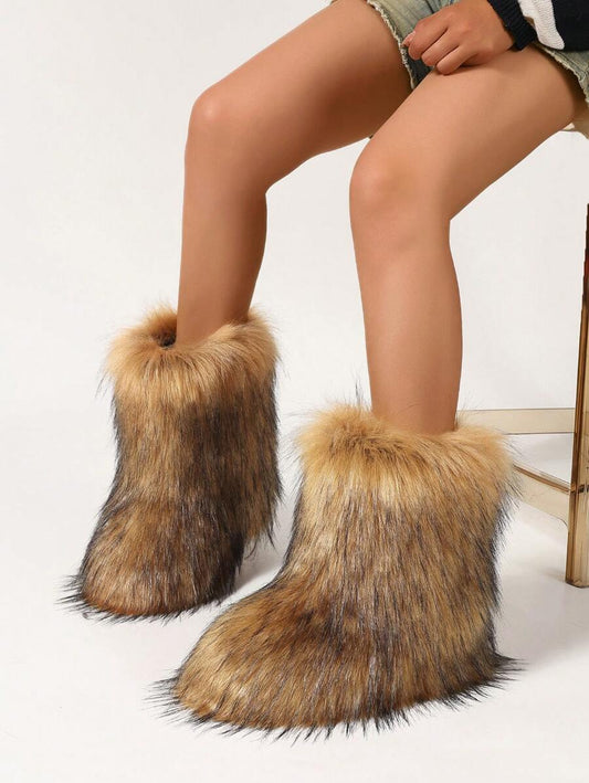 Faux Fur Boots