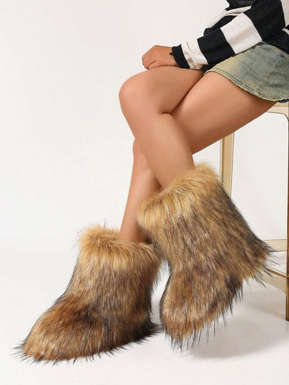 Faux Fur Boots