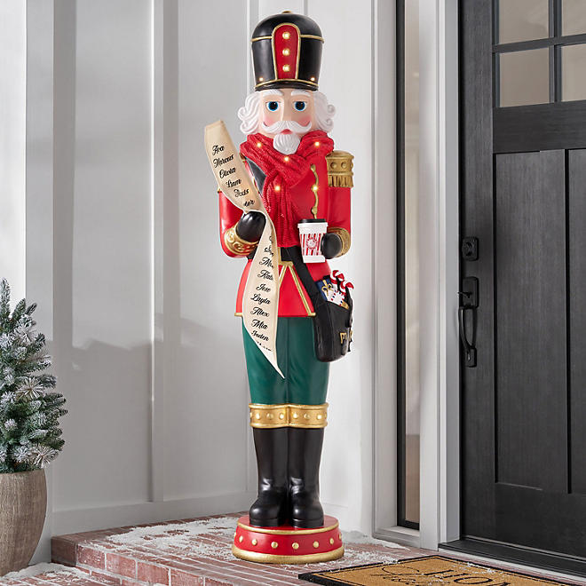 Life-Size LED Christmas Nutcracker, 60"