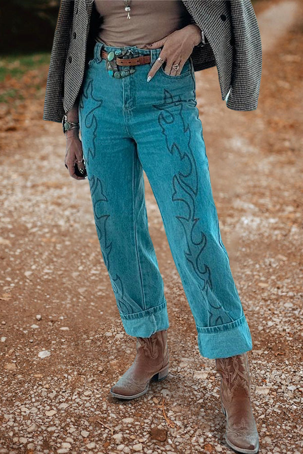 Vintage Straight Jeans