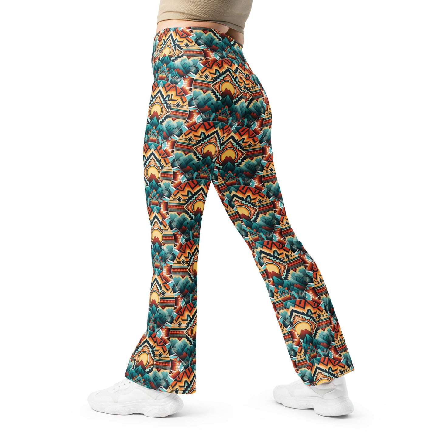 Native World Flare Leggings