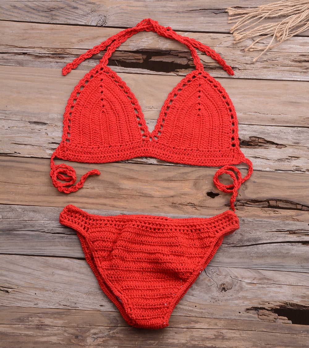 Aiyana Crochet Bikini Set